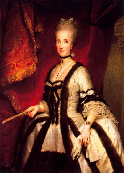 Portrait of Maria Carolina of Austria